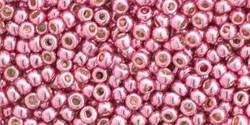 10 g TOHO Seed Beads 11/0 TR-11-PF553 - Permanent Finish - Galvanized Pink Lilac (A,D,C)