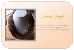 Anleitung Sweet Maple Kette - pdf-file