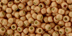 10 g TOHO Seed Beads 11/0 TR-11-PF551 F - PermaFinish - Galvanized Matte Light Soft Copper (A,C,D)