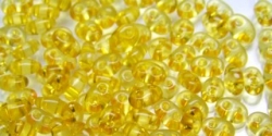 #69 10g Preciosa® TwinBeads tr. lemon