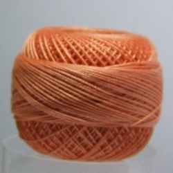 5g Spitzen-Häkelgarn Venus Stärke 70 N°170 Orange Spice
