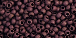 10 g TOHO Seed Beads 11/0 TR-11-0222 F - Frosted Dark Bronze (Kupfer) (C)