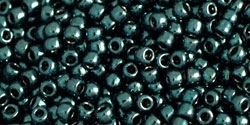 10 g TOHO Seed Beads 11/0 TR-11-0519 - Higher-Metallic Teal Hematite (A,C)