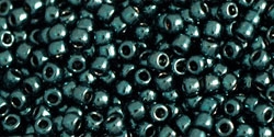 10 g TOHO Seed Beads 11/0 TR-11-0519 - Higher-Metallic Teal Hematite (A,C)