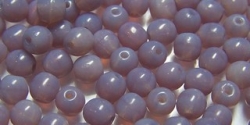 #42 50 Stück Perlen rund - opal lilac - Ø 4 mm