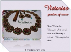 Anleitung Victorias garden of roses Kette - deutsche Version -