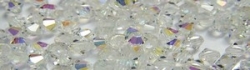 #14.1 25 Stück - 3,0 mm Crystal Bicone Crystal AB