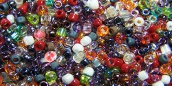 10 g MATSUNO Seed Beads 11/0 Perlensuppe Magma