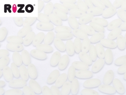 #02.01 10g Rizo-Beads opak matte chalk white