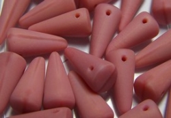 #28 - 10 Stck. Spike-Bead 7x17mm - matte bubble gum