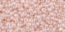 10 g TOHO Seed Beads 11/0 TR-11-0106 - Tr.-Lustered Rosaline