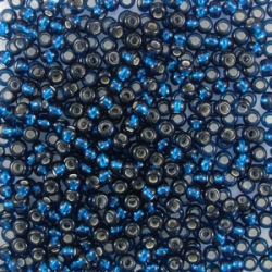 #085 10 Gramm Rocailles montana blue SL 9/0 2,6 mm