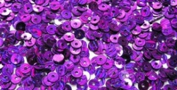 5 Gramm Pailletten 4mm Laser - violett