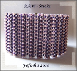 Anleitung "RAW-Sticks" Kette - deutsche Version