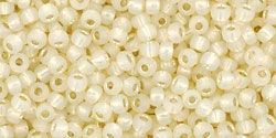 10 g TOHO Seed Beads 11/0 TR-11-2125 - Lt Jonquil Opal Silver-Lined (A,B;D)