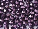 #16.07 50 Stück - 3,0 mm Glasschliffperlen - heavy metal purple