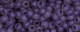 10 g TOHO Seed Beads 11/0 TR-11-0928 F (E) - Inside-Color Matte Rainbow Rosaline/Opaque Purple (E)