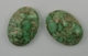 #06 - 1 Cabochon 25x18x5mm (LxBxH) - grün gemustert