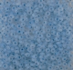 #135 10 Gramm Rocailles crystal matt lt blue lined 9/0 2,6 mm