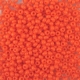 #150 10 Gramm Rocailles opak sunset orange 9/0 2,6 mm