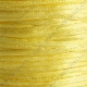 1 m geflochtene Schnur - lt yellow - Ø 1 mm