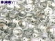 #11e - 25 Stck. Piggy-Beads 4x8mm - crystal labrador full