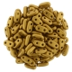 #04 5g Bar-Beads 6x3x2 mm - matte metallic antique gold