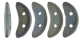 #01.00 5g Crescent-Beads 10x3 mm - Matte Iris Brown