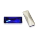 1 Glas-Baguette Ø 30x10x5 mm - cobalt