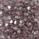 #69 - 50 Stck. Pinch-Bead 5x3mm - cr. labrador lt pink coating