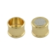 Magnet-Endkappen "Bamboo" - 19x12 mm Gold Farben