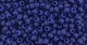 10 g TOHO Seed Beads 11/0 TR-11-2607 F - Semi Glazed - Navy Blue (C)