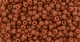 10 g TOHO Seed Beads 11/0 TR-11-2610 F - Semi Glazed - Burnt Orange (C)
