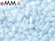 #03 50 Stück eMMA Bead 3x6x6 mm - Pastel Blue
