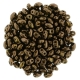 #04.03 - 10g MiniDuo-Beads Jet Dark Bronze