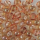 #05 25 Stck. 2-Hole Cabochon 6mm Crystal Apricot Medium