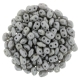 #02.03 - 10g MiniDuo-Beads Opak Chalk White Grey Luster