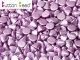 #21.12 50 Stck. Button Beads 4mm Pastel Lila