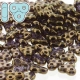 #01 5g TRINITY BeadS 3x6X6 mm - Crystal Luster Gold