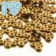 #13 5g TRINITY BeadS 3x6X6 mm - Matte Metallic Antq Brass