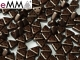 #14 50 Stück eMMA Bead 3x6x6 mm - Pastel Dk Brown