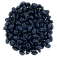 #13.03 - 10g MiniDuo-Beads Metallic Suede - Dk Blue