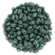 #13.04 - 10g MiniDuo-Beads Metallic Suede - Lt Green