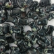#27.00 25 Stck. 8x6 mm CoCo Bead horizontal - Jet Picasso