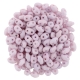 #02.04 - 10g MiniDuo-Beads Opak Chalk White Pink Luster