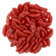 #25.01 5g Crescent-Beads 10x3 mm - Opaque Red