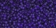 5g TOHO SeedBeads 15/0 TR-15-0008 DF - Tr.-Trosted Dk Cobalt
