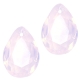 1 Tropfen facetiert 14x10x6mm (LxBxH) - opal water rose