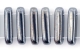 1 Strang 2-Hole Bar 15x5mm - Jet Hematite