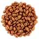#15.06 - 10g MiniDuo-Beads Gold Shine - Burnt Orange